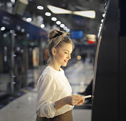  Self-Service Kiosk for Land Transcript Printing
