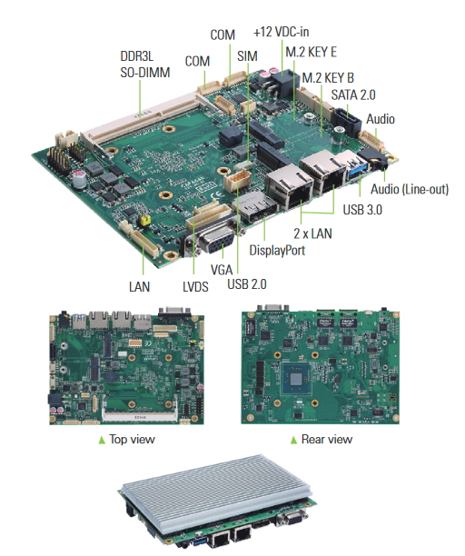 CAPA84R 3.5-inch Embedded Board