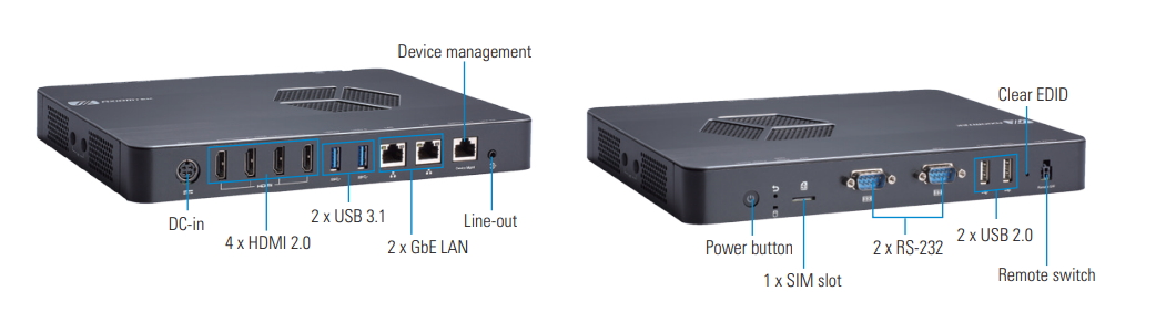 DSP600-211 Digital Signage Player