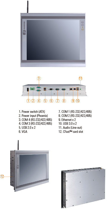 GOT3156T-834 Touch Panel PC