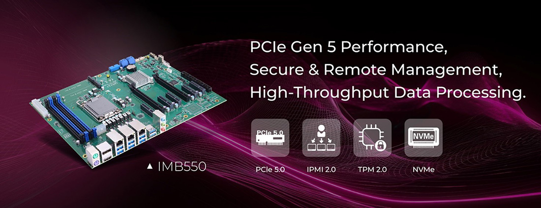 IMB550 Scalable Performance with Multi-GPU and Accelerator Support