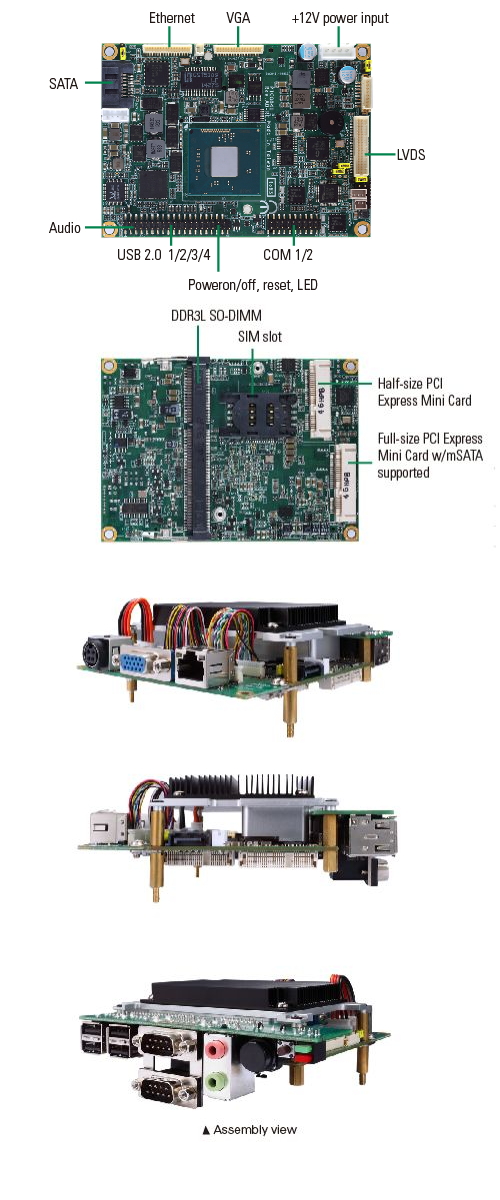 PICO841 Pico-ITX SBC