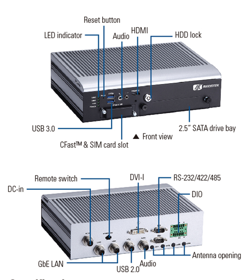 Railway Embedded Box PC